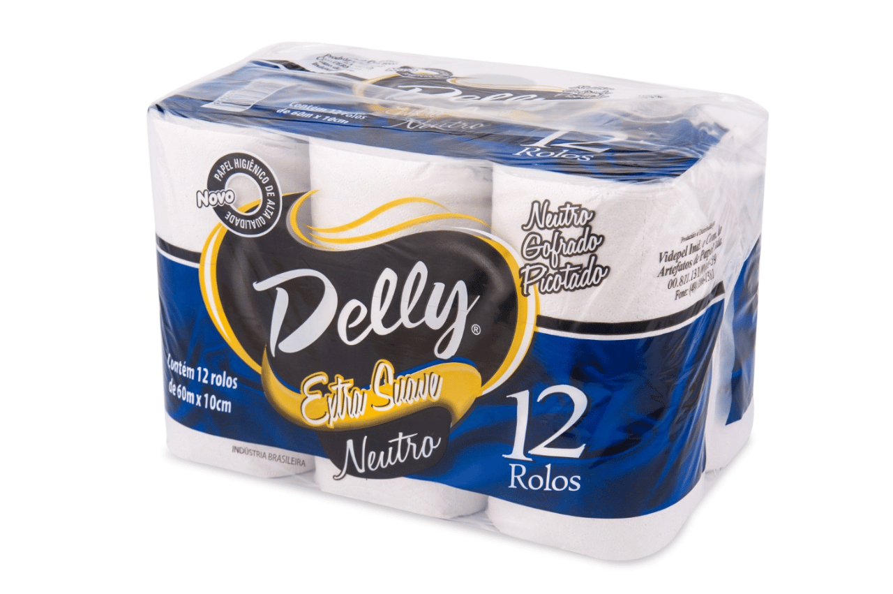 PAPEL HIGIÊNICO DELLY