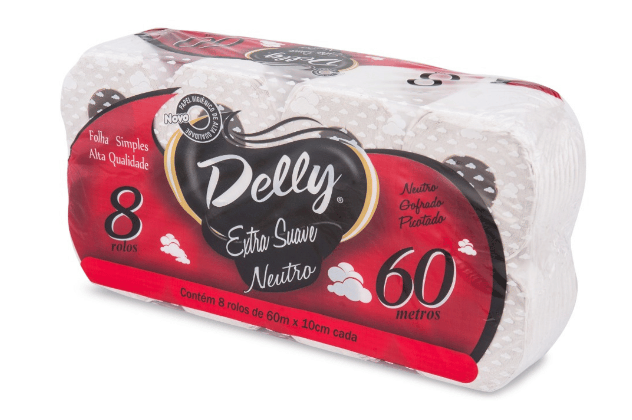 PAPEL HIGIÊNICO DELLY