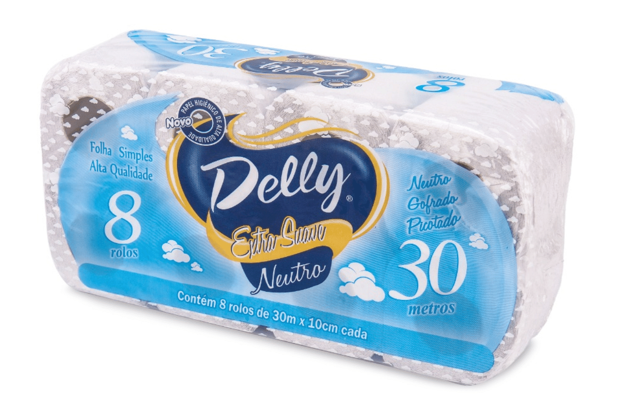 PAPEL HIGIÊNICO DELLY