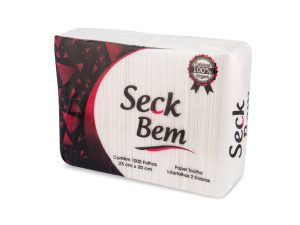 PAPEL TOALHA INTERFOLHADAS SECK BEM 02 DOBRAS