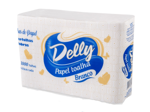PAPEL TOALHA INTERFOLHADAS DELLY 02 DOBRAS