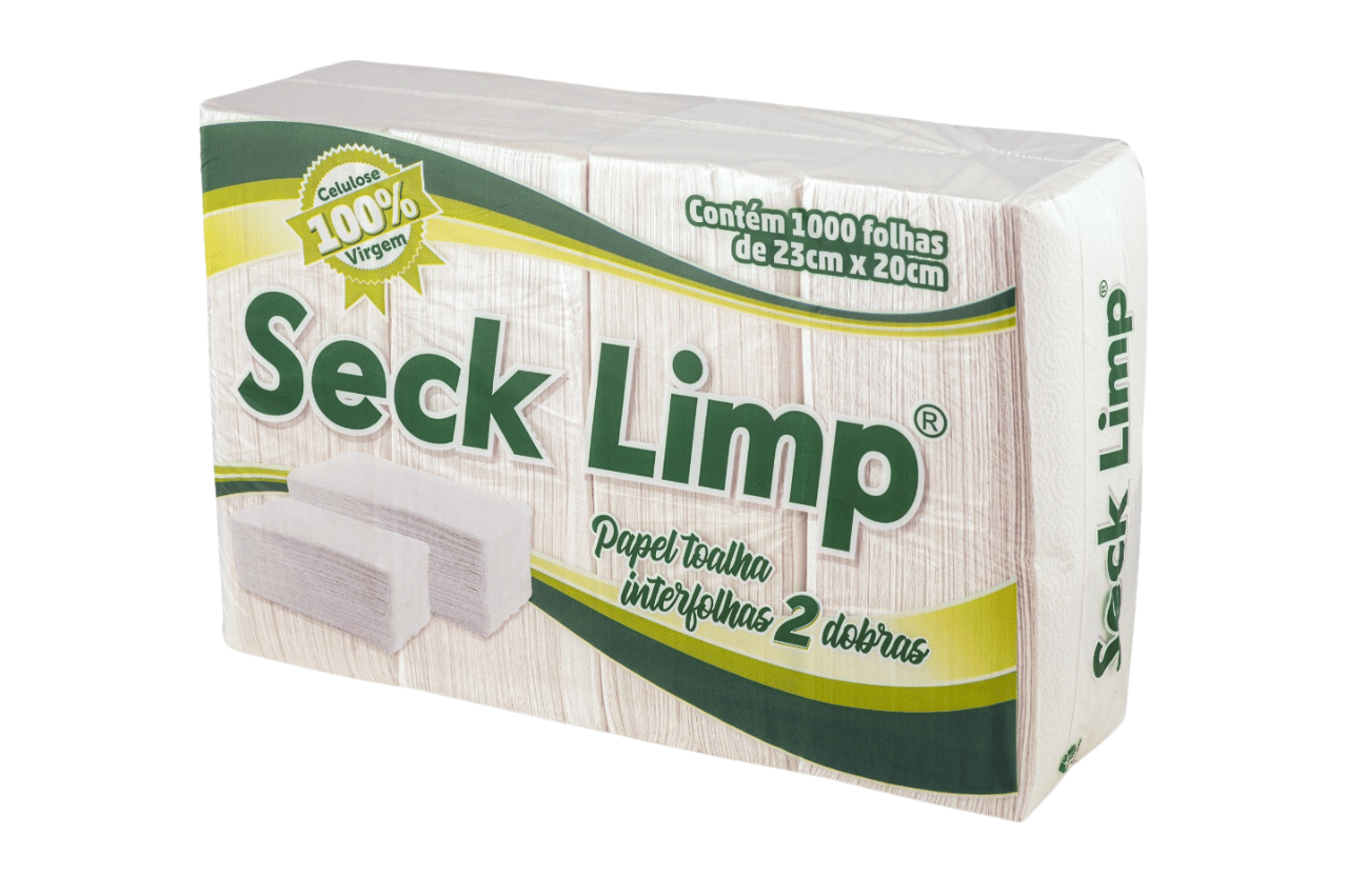 PAPEL TOALHA INTERFOLHADAS SECK LIMP 02 DOBRAS