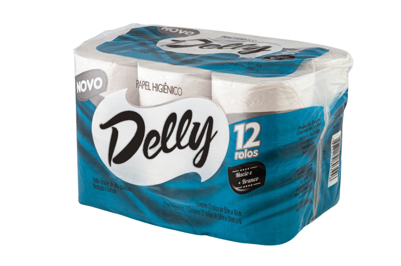 PAPEL HIGIÊNICO DELLY