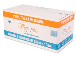 PAPEL TOALHA BOBINA VIPP PLUS
